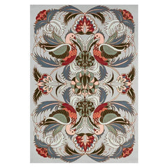 Light Luxury Cloakroom Carpet Home Non-slip Mat Large Area Bedroom Decor Washable Rug European Retro Carpets for Living Room