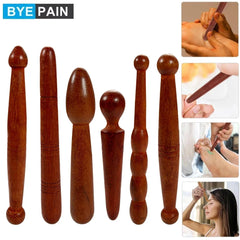 1PCS Acupoint Massage Pen, Traditional Wooden Acupressure Stick Reflexology Tool for Deep Tissue, Meridian Massage Tool for Body
