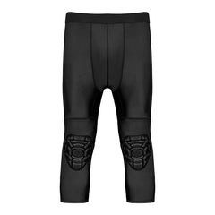 Impact Resistant Goalkeeper Clothing- Men's Compression Jersey & Shorts for Football Basketball Sports