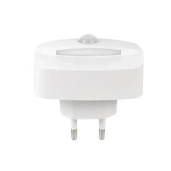 Motion Sensor Induction Light EU US Plug Wireless Mini LED Night Light Battery Operated Energy Saving Bedside Night Lamp Stairs
