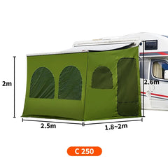 Caravan Awning Tent RV Screen Room Family Room Camper Privacy Room