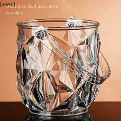 〔HM4〕Transparent Wine Ice Cooler For Party Home Whisky Ice Bucket Ice Champagne Bucket Thermal Beer Bucket Bar Accessories