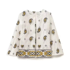 HH Women's Print 2 Piece Set Bell Sleeve Open Front Blouse & Wide Leg Pants Suit For Women Casual Daily Holiday Boho Outfits