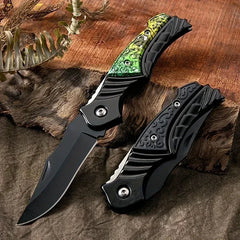 2025 new high quality  Portable Outdoor Folding Pocket Knife - Sharp Survival Knife for Camping, Hiking