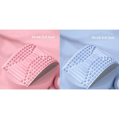 Back Stretcher Neck Pillow Relieve Massage Lumbar Support Massager for