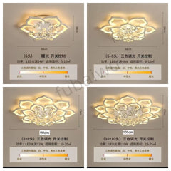 Modern Crystal Chandelier Ceiling Chandeliers For Living Room Lamp Bedroom Kitchen Lustre Indoor Lighting LED Fixtures Lights