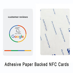 Universal NFC Cards Google Review NFC Card  Increase Your Reviews PVC Material Standard Card Size