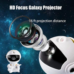 Astronaut Star Projector Lamp, Suitable for Multi-Room Decoration, A Great Gift, and a Perfect Starry Night Light for Bedroom