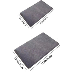 Super Absorbent Floor Mat, Super Absorbent Bath Mat, Super Anti-Slip Coral Velvet Bathroom Floor Mat, Door Mat