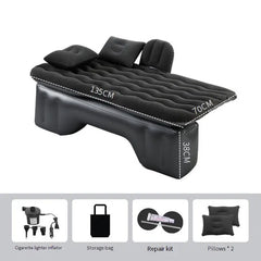 Outdoor Camping Mat Sofa Cushion Car Air Inflatable Travel Mattress Bed Universal for Back Seat Multi functional Sofa Pillow