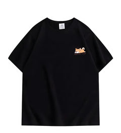 Japanese Osaka Dotonbori Drunken Octopus Food Lover Funny T Shirts Men Women Retro Harajuku Oversized Cotton T-Shirt Streetwear
