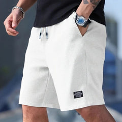 Men's Shorts, Men's Casual Pants, Men's Beach Shorts, Men's Sports Shorts, New Fashion Textured Fabric, Breathable Pants, Suitable for Both Daily Casual Wear and Sports