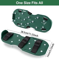 1 Pair Lawn Aerator Shoes for Grass Heavy Duty Spike Shoes with