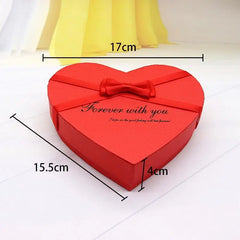Flower Red Pink Soap Rose Love Gift Box With Bear Valentine's Day Mother's Day Anniversary Gift Wedding Party Decorations