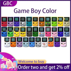 Original Game Boy Color Game Console for Nintendo GBC Gameboy Color CGB-001 IPS Screen Adjustable Backlight Hot Sale
