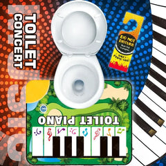 Adult Electronic Piano Game Toilet Carpet Fun Stress Relief Music Rug