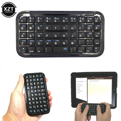 Mini Bluetooth 3.0 Keyboard Rechargeable Slim Travel Size Wireless Keypad Small Portable 49 Keys Keyboard for Tablets Smartphone