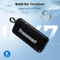 Tronsmart Trip 2 Speaker Wireless Bluetooth Portable Speaker with Enhanced Bass, IPX7 Waterproof, 20H Playtime,for Camping, Outdoor