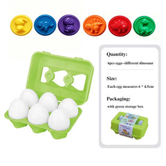 Montessori Games Baby Toy Smart Egg Shape Match Puzzle For Kids  Baby Development Toy Educational Toy For Children 1 2 3 4 Year