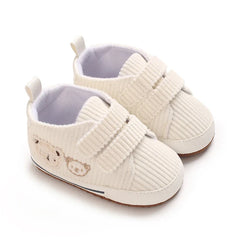 Baby Learning Walk Shoes, Cartoon Bear Breathable Casual Sneakers, Spring Autumn Soft Infant Baby Shoes 0-1 Year