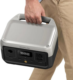 Portable Power Station RIVER 2, 256Wh 300W 1 Hr Fast Charging, LFP Battery,Up to 600W Solar Generator for Outdoor Camping/RVs