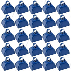 12-100 Pcs Metal Cowbells for Sporting Event 3 Inch Small Noise Makers