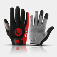 VILICO Cycling Autumn Gloves Full Fingers Bicycle Cycl Glove Men Woman for Spotrs Gym Fitness Fishing Bike Training Glove