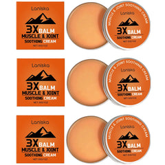 Laniska Therawolf Nerve-Relief Balmdeeply Penetrate Fast-Acting Relief Joint Discomfort Gentle Care Knee Shoulder Joint Support
