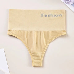 Sexy Women's High Waisted Underwear, Seamless Thong, Slimming Open Buttocks Underwear, Slimming Underwear, Women's Underwear