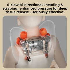 SPA Portable Pillow Massager  PRO Lazy Person Leading Shoulder Professional Super Strong Neck Massage Wireless Warm Pillow Type