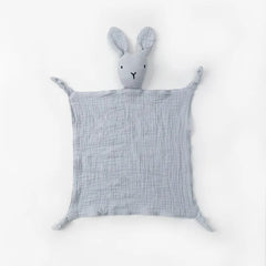 Baby Cotton Muslin Comfortable Blanket Cute  Infant Kids Sleep Appease Towel Children Rabbit Saliva Scarf Gauze Blankets
