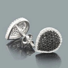 Delicate stud earrings for men and women Square accessories suitable for wedding parties go with everything