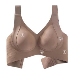 3pcs/set Women's Push-Up Bra Non-Wire Lift Bra Seamless Underwear