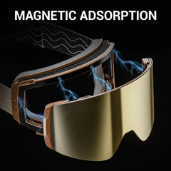 Kapvoe Snow Goggles Ski Snowboarding Skiing Sunglasses for Women Men Anti-Fog Lens UV400 Photochromic Glasses Motorcycle Glasses