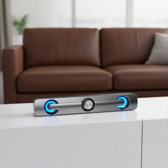 Bluetooth USB Wired Speakers Bar Stereo Speaker For Projector PC Laptop Phone