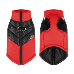 Winter Clothes for Dogs Warm Clothing Labrador Cotton Coat Harnesses Pet Products Clothes for Small Large Dog Reflective Stripe