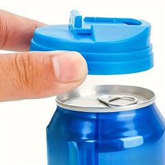 3/6pcs Beverage Can Cover Reusable Plastic Soda Cola Sealing Lids