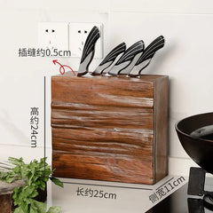 kitchen  solid wood tool rack