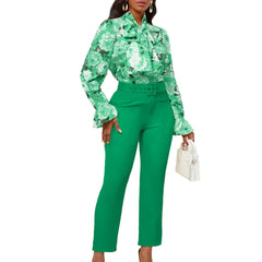 2 Piece Set African Clothes for Women Spring Africa Clothing New Plus