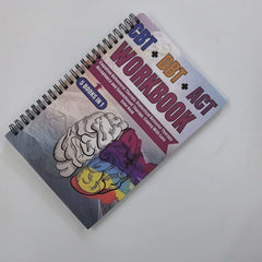5 Books in 1 Planner CBT + DBT + ACT workbook cognitive behavioral therapy,dialectical behavior therapy and commitment  therapy