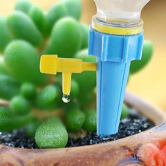 10PCS Flower Adjustable Automatic Drip Irrigation Plant Watering System Home Balcony Potted Plants Garden Irrigation Tools