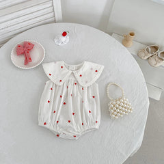 New Summer Newborn Baby Girl Jumpsuit 0-24m Baby Girl Clothing