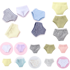 Cute OB11 Doll's Underwear DIY Elasticity Cotton Underwear 12 Colors Briefs Underwear