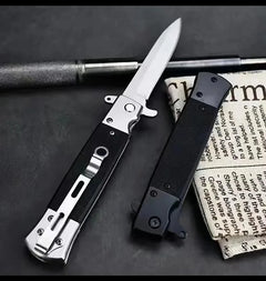 Portable Outdoor Folding Knife Stainless Steel High Hardness Multi-Purpose Small Knife for Wilderness Survival