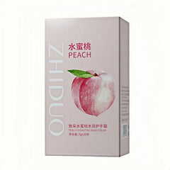 A Box of 20 Peach Moisturizing and Hydrating Hand Creams, Portable Moisturizing Sticks, Suitable as Hand Cream, Face Cream, and Body Lotion, Ideal as Souvenirs and Gifts.