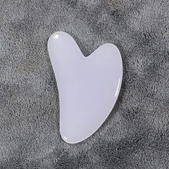 1pc Heart Shape SPA Massage Beeswax Gua sha Scraping Massage Scraper Face Massager Acupuncture Guasha Board Massager for face