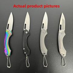 New Stainless Steel Outdoor Knife Folding Knife High Hardness Pocket Knife Sharp Portable Survival EDC Tool