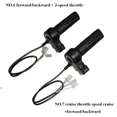 Electric E-Bike Twist Throttle 12V 24V 36V 48V Universal Scooter Parts E-Bike Speed Handlebar Throttle Cycling Throttle Grip