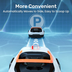 2026 New Gosvor Pool Cleaner Robot Pool Vacuum, Dual Cleaning Modes, Cordless Robotic Pool Cleaner Lasts 90 Mis, Self-Parking, Portable, 1200-1900GPH, Ideal for Above Ground Pool up to 860 sq.ft