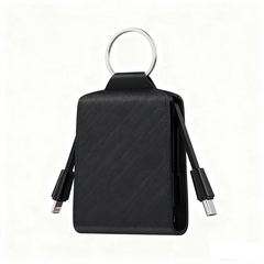 Mini Keychain Power Bank 2000mAh Portable Charger for iPhone 17 16 Samsung Xiaomi Huawei Powerbank Station External Battery Pack